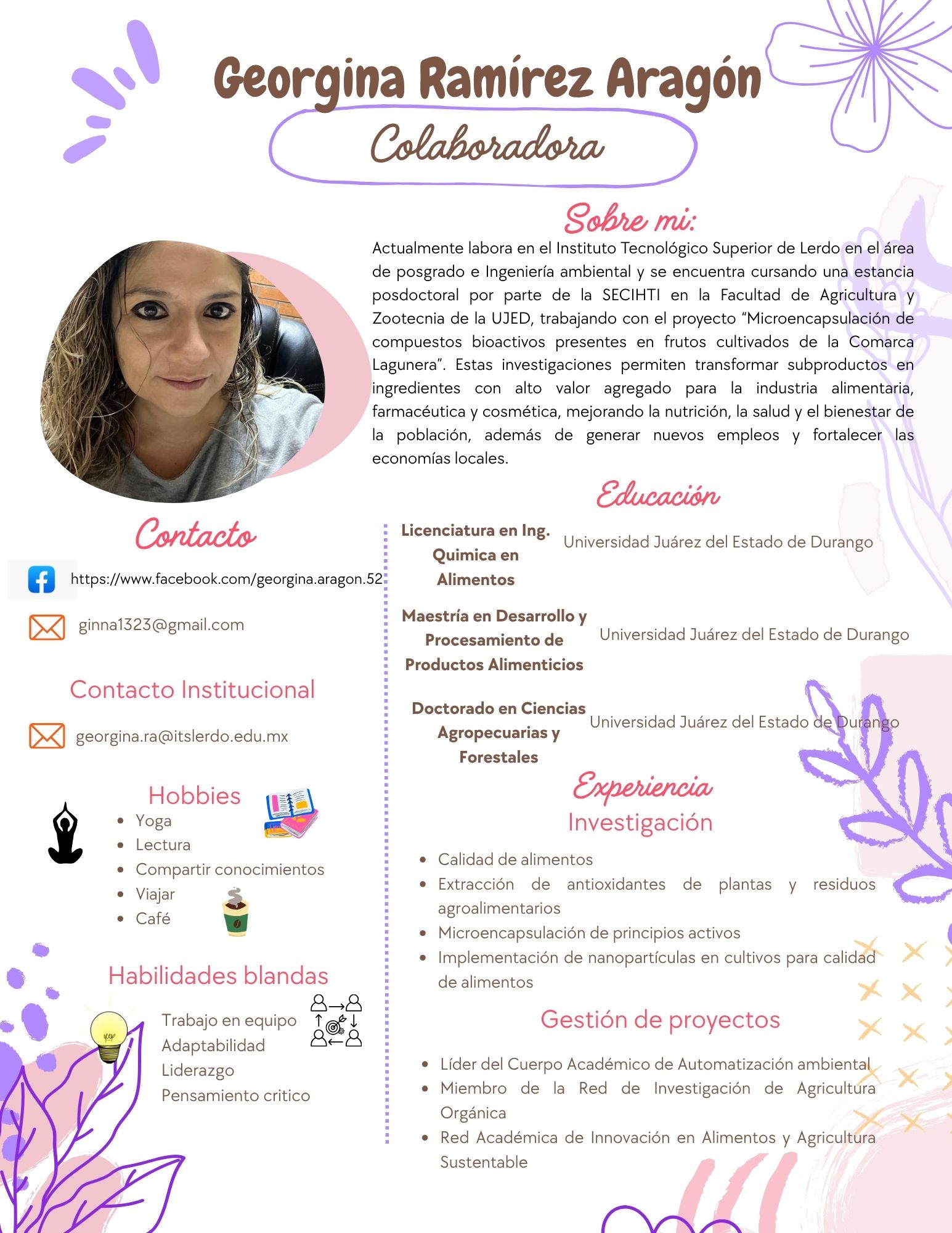 Foto Colaboradora